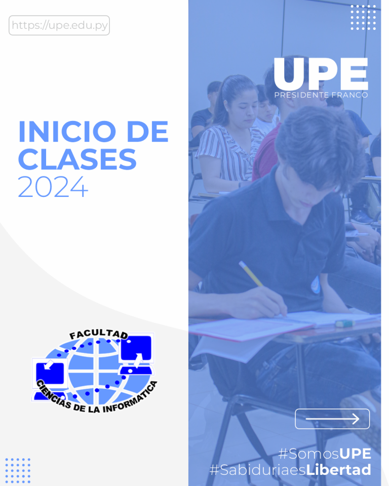 Inicio de clases Año Lectivo 2024: Carrera de Ingeniería en Informática